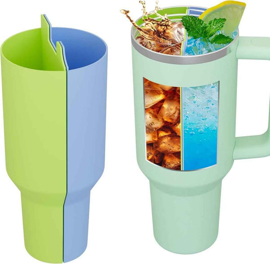 2-in-1 Drink Separator Silicone - Keep Flavors Separate