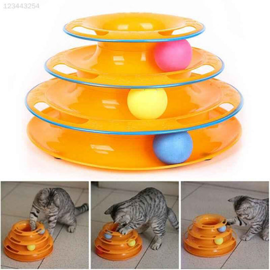 Cat Toy Tower - Interactive Fun for Your Feline Friends