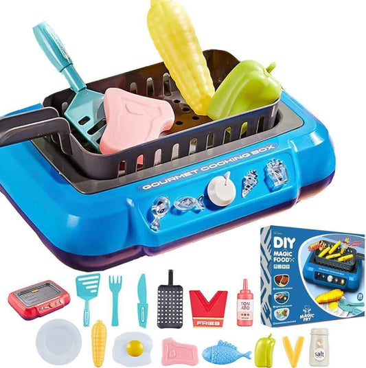 Gourmet Cooking Box Toy - Colorful Culinary Fun for Kids