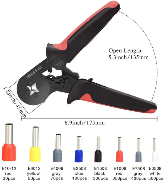 Premium Ferrule Crimping Tool - Effortless Crimping for All 2