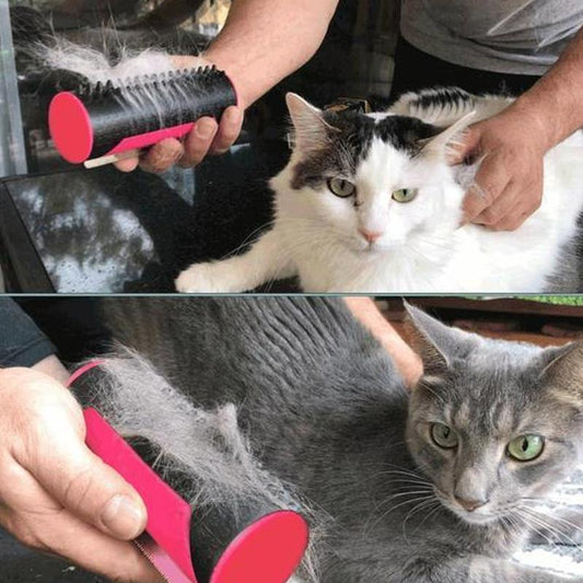 3 IN 1 Multifunctional Pets Brush - Groom, De-shed & Pamper 2
