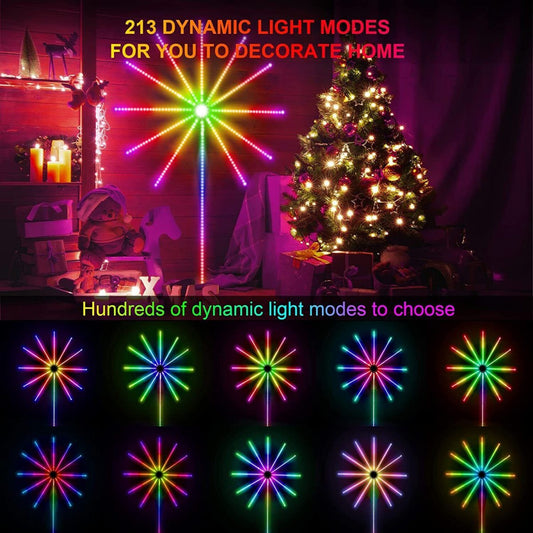 Smart Firework LED Lights - Stunning Visual Spectacle 2