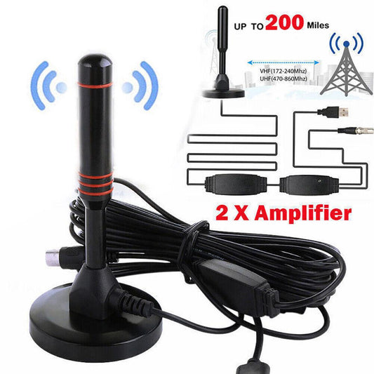 Portable HDTV Antenna - Cut the Cord with Free TV 2