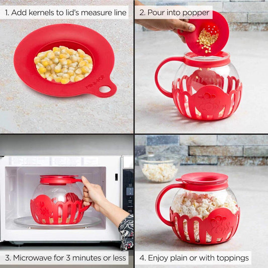 Microwave Popcorn Maker - Make Gourmet Popcorn in Minutes 2