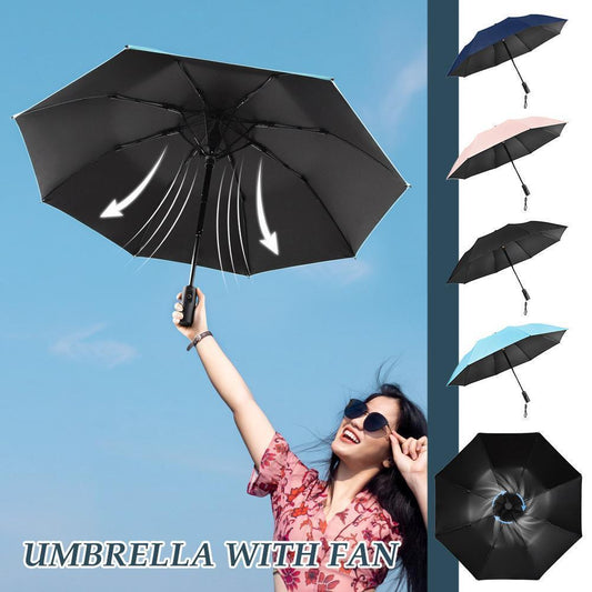 Umbrella with Fan - Stay Cool and Protected This Summer 2