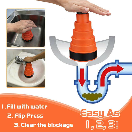 Pipe Clog Canon - Ultimate Clog-Busting Solution 2