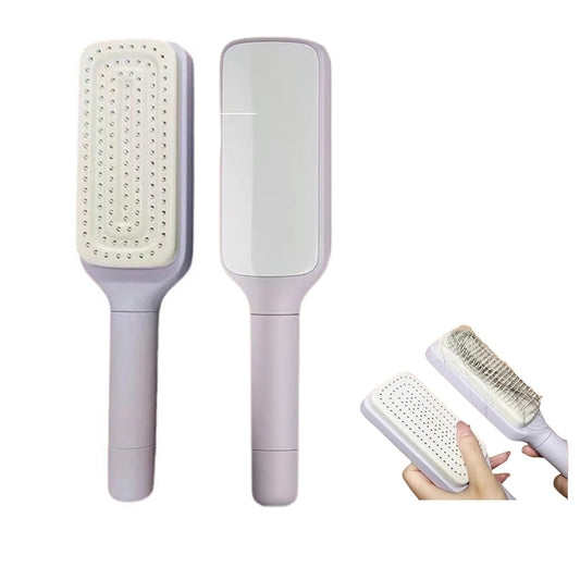 Self Cleaning Hair Brushes - Effortless Hair Care Solution 2