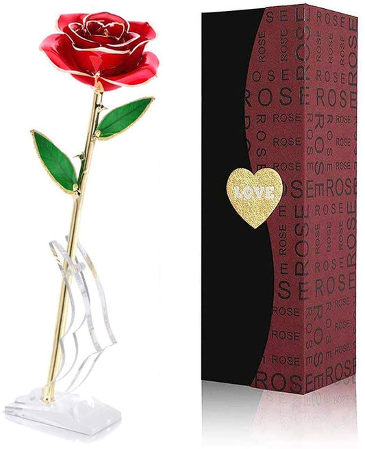 24k Gold Dipped Rose - Unique Gift for Loved Ones 2