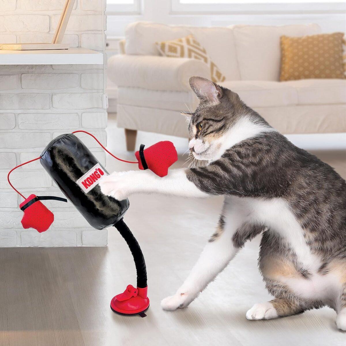 Cat Punching Bag Toy - Ultimate Fun for Your Feline Friend 2