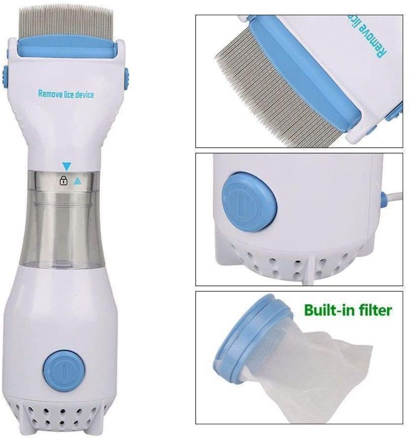 Electric Head Lice Comb - Safe & Easy Lice Removal 3
