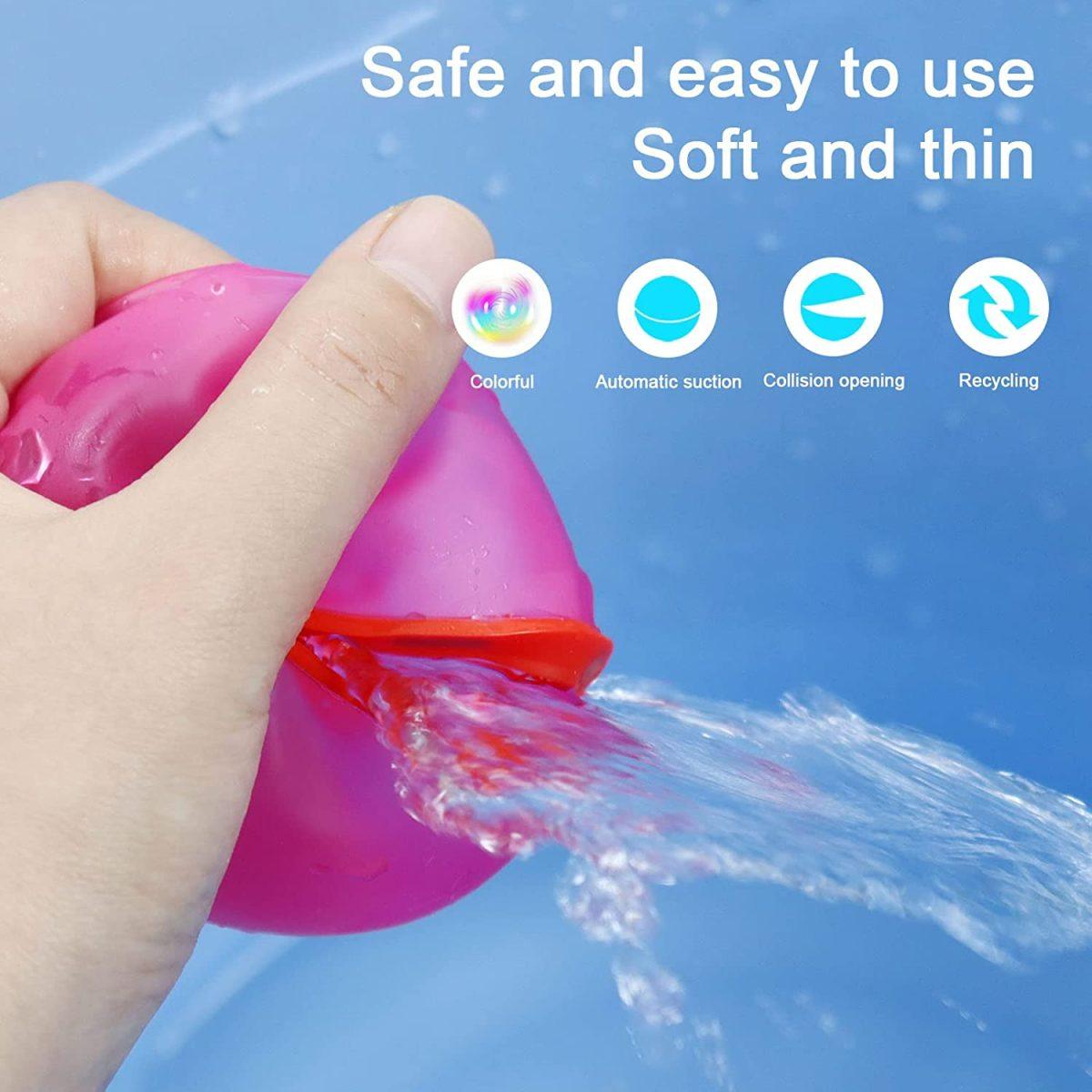 AQUA WATER BALLOONS - Self-Sealing Fun for Kids 3