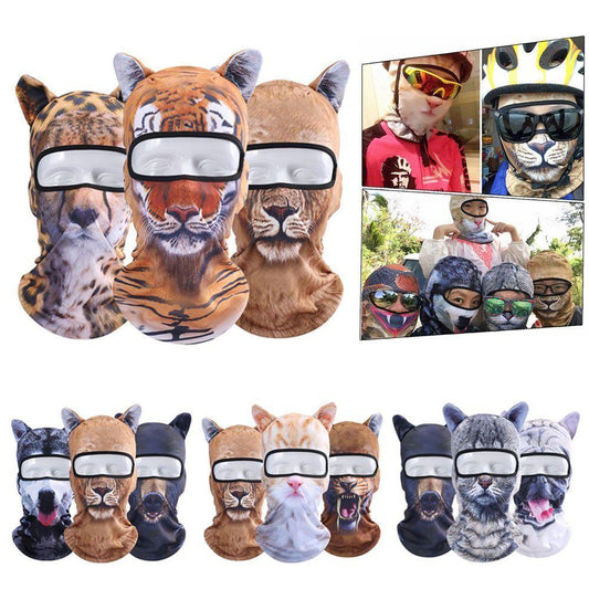 3D Animal Balaclava - Fun & Warm Outdoor Headwear 2
