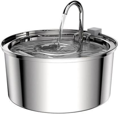 Stainless Steel Cat Drinking Fountain - Hydration Made Easy 2