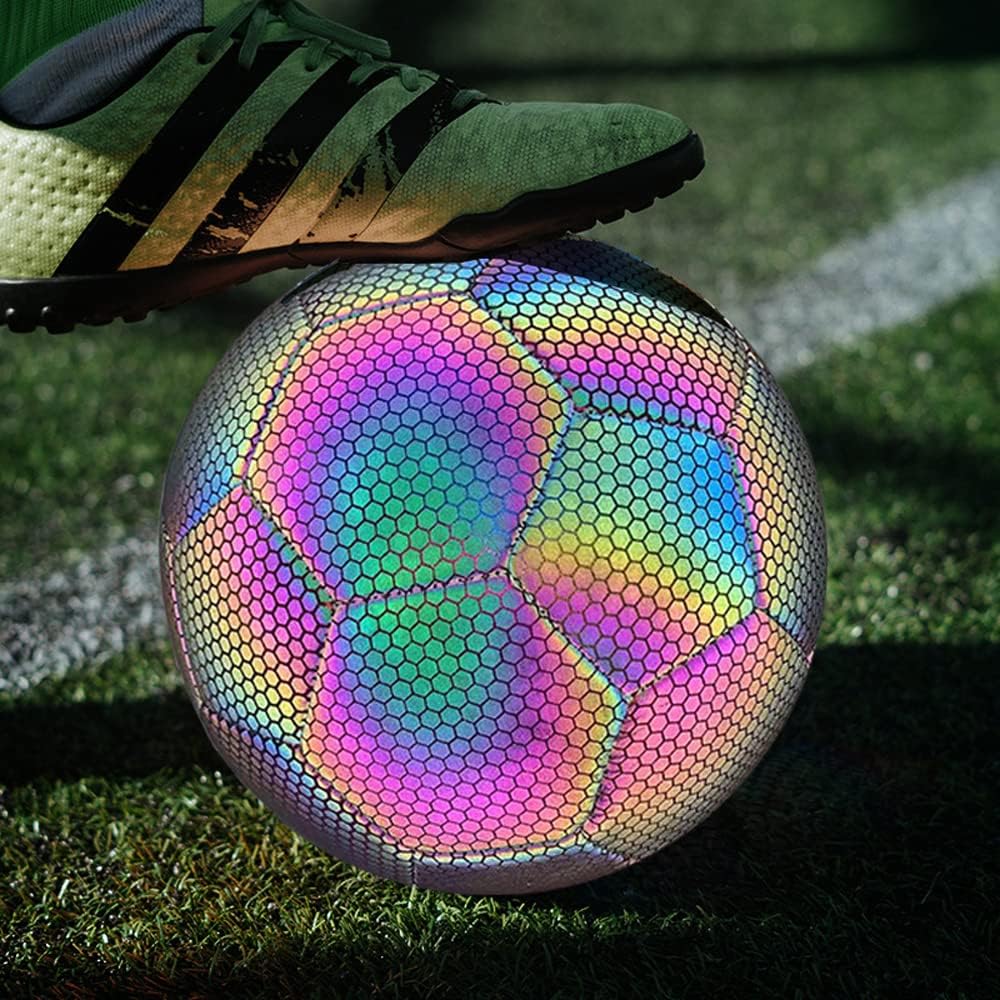 Reflective Soccer Balls - Play Day or Night with Enhanced Visibility 2