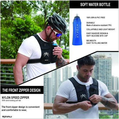 Running Vest - Reflective Hydration Gear for Runners 2