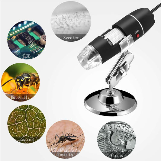 1000x Zoom USB Microscope Camera - Explore Microscopic Worlds 2