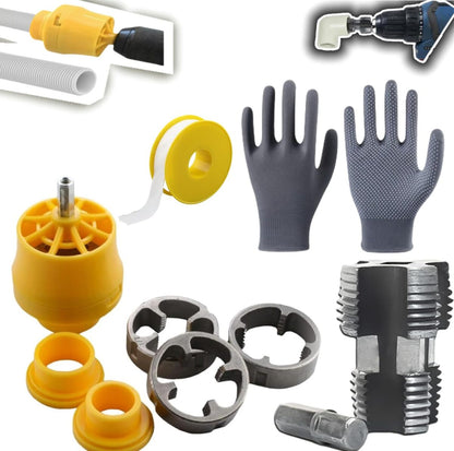 PVC Pipe Threader Kit - Simplify Your Plumbing Tasks 2