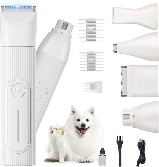 4-in-1 Dog Clipper Kit - Easy Home Grooming for Your Pet 2