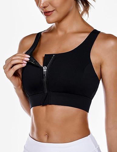 Sports Bra - Zip Front Design for Ultimate Comfort 2