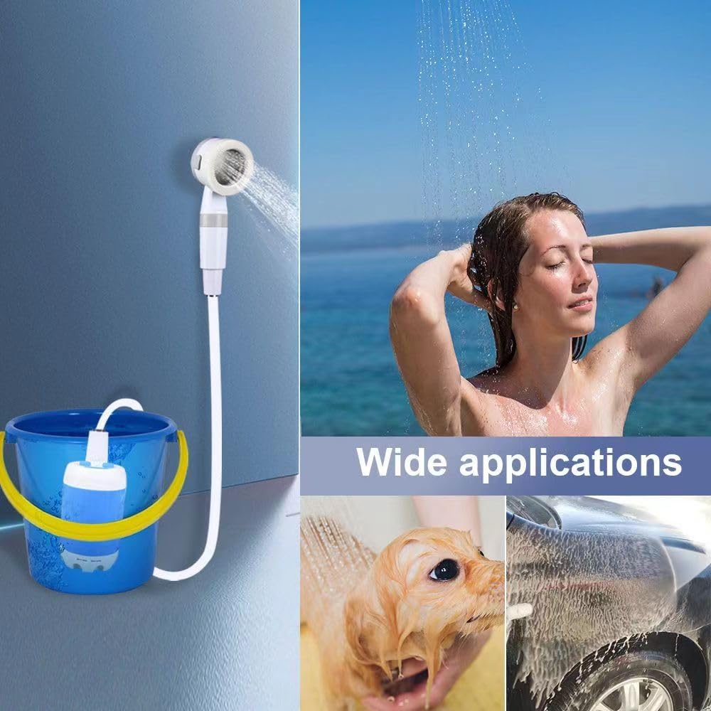 Portable Camping Water Pump - Instant Outdoor Shower Solution 2