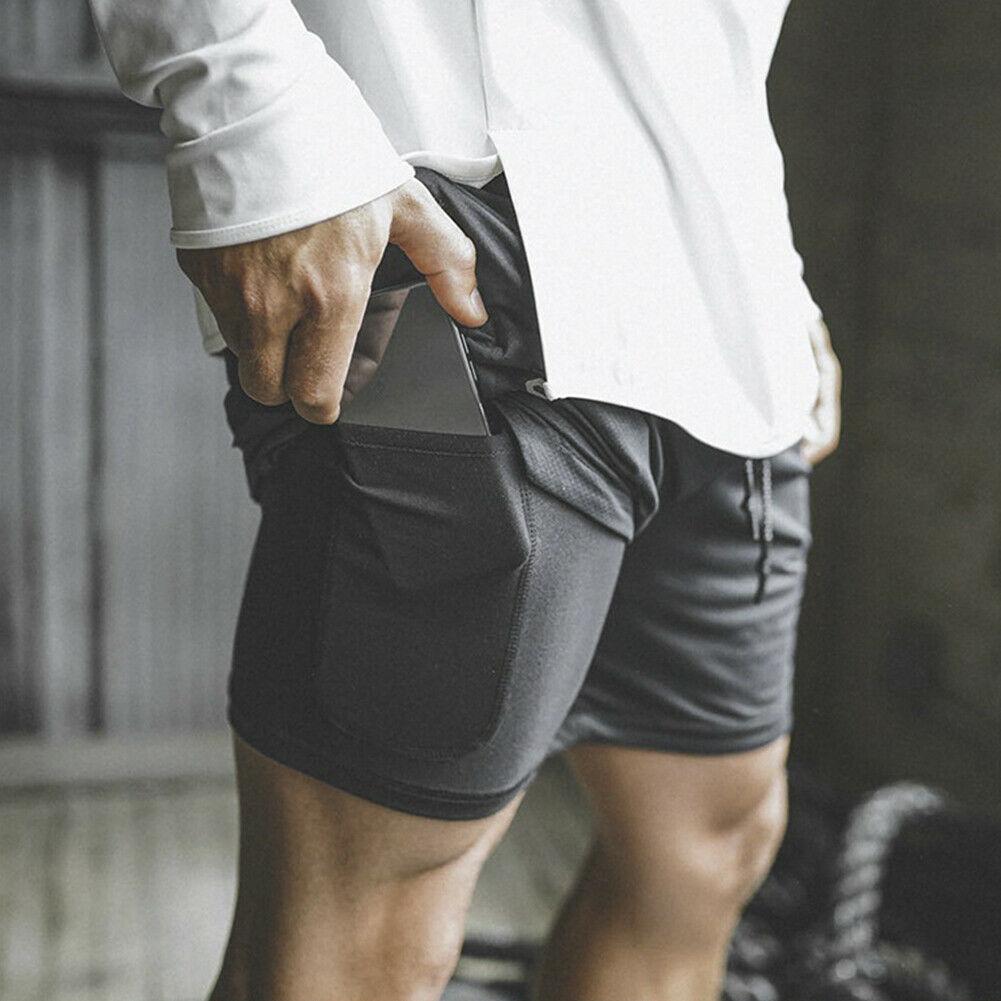 Secure Pocket Fitness Shorts - Comfortable Workout Solution 2