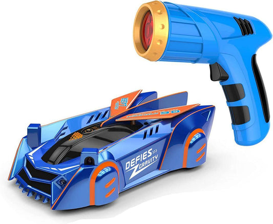 Blue Laser Wall Climbing Racing Car - Defy Gravity Fun 2