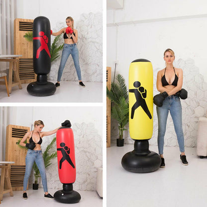 Inflatable Boxing Punch Bag - Fun Home Workout for Families 2