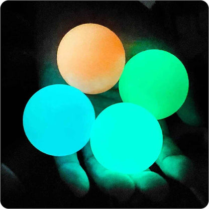 Glow in The Dark Sticky Balls - Fun for All Ages