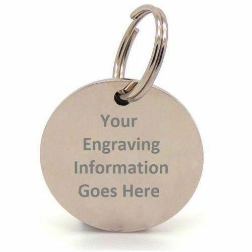 Paw Print Pet ID Tags - Customizable and Stylish Pet Accessories 2