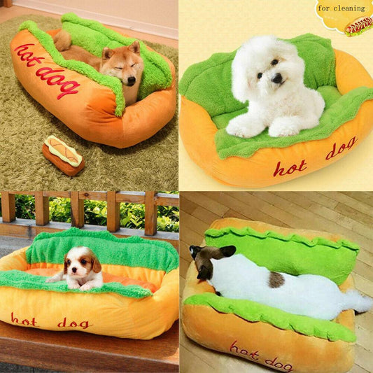 Hot Dog Pet Bed - Cozy and Fun Dog Bed for Your Pet 2