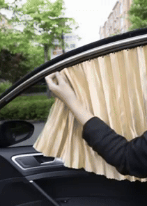 Magnetic Car Sunshade Window Curtain - Stay Cool While Driving 2