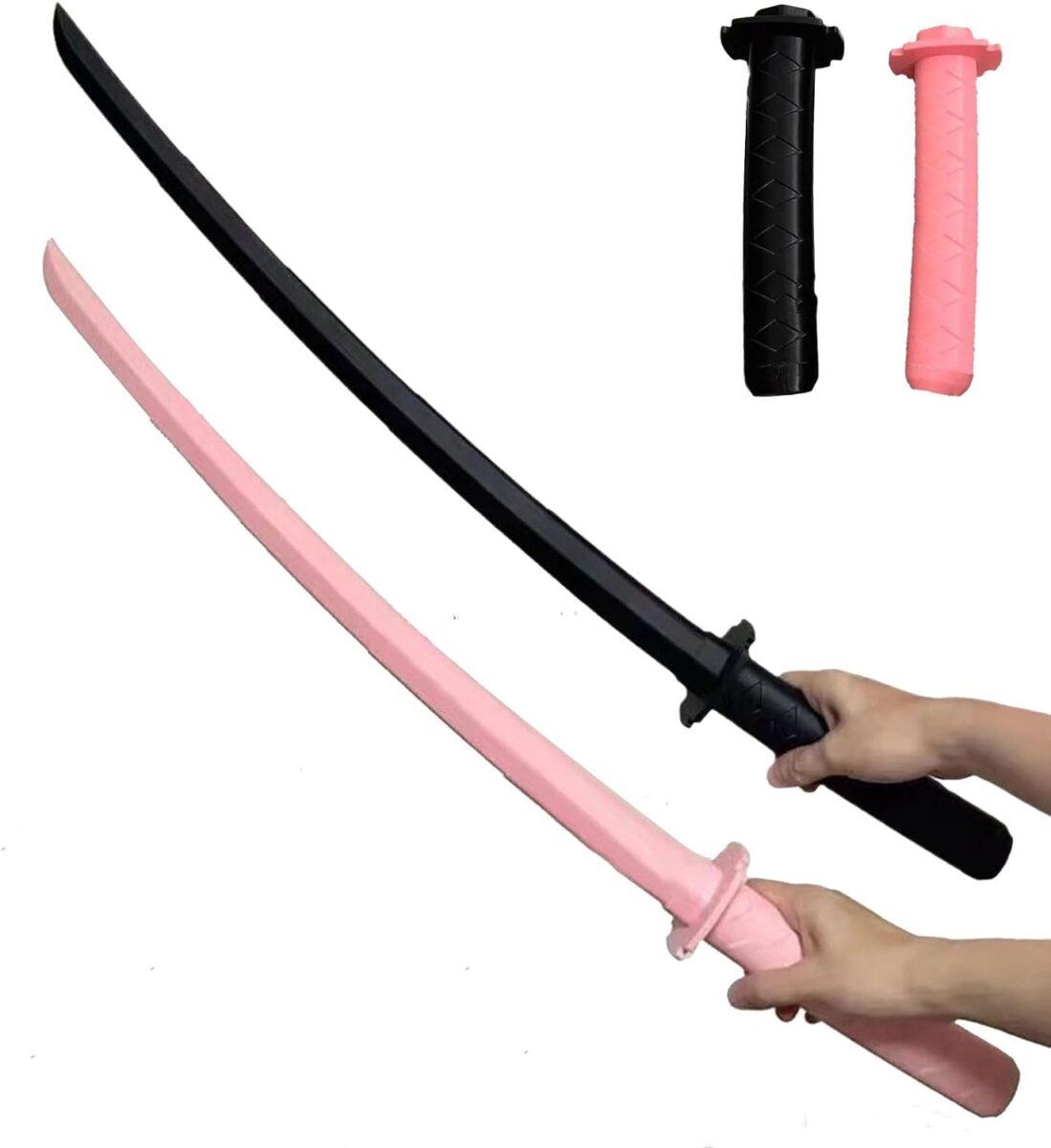 Gravity Retractable Samurai Sword - Safe Fun for All Ages 2
