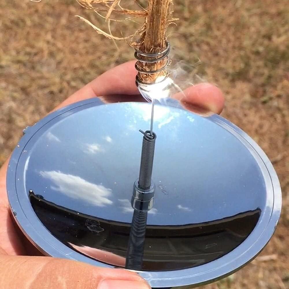 Parabolic Mirror Solar Fire Starter - Effortless Outdoor Fire 2