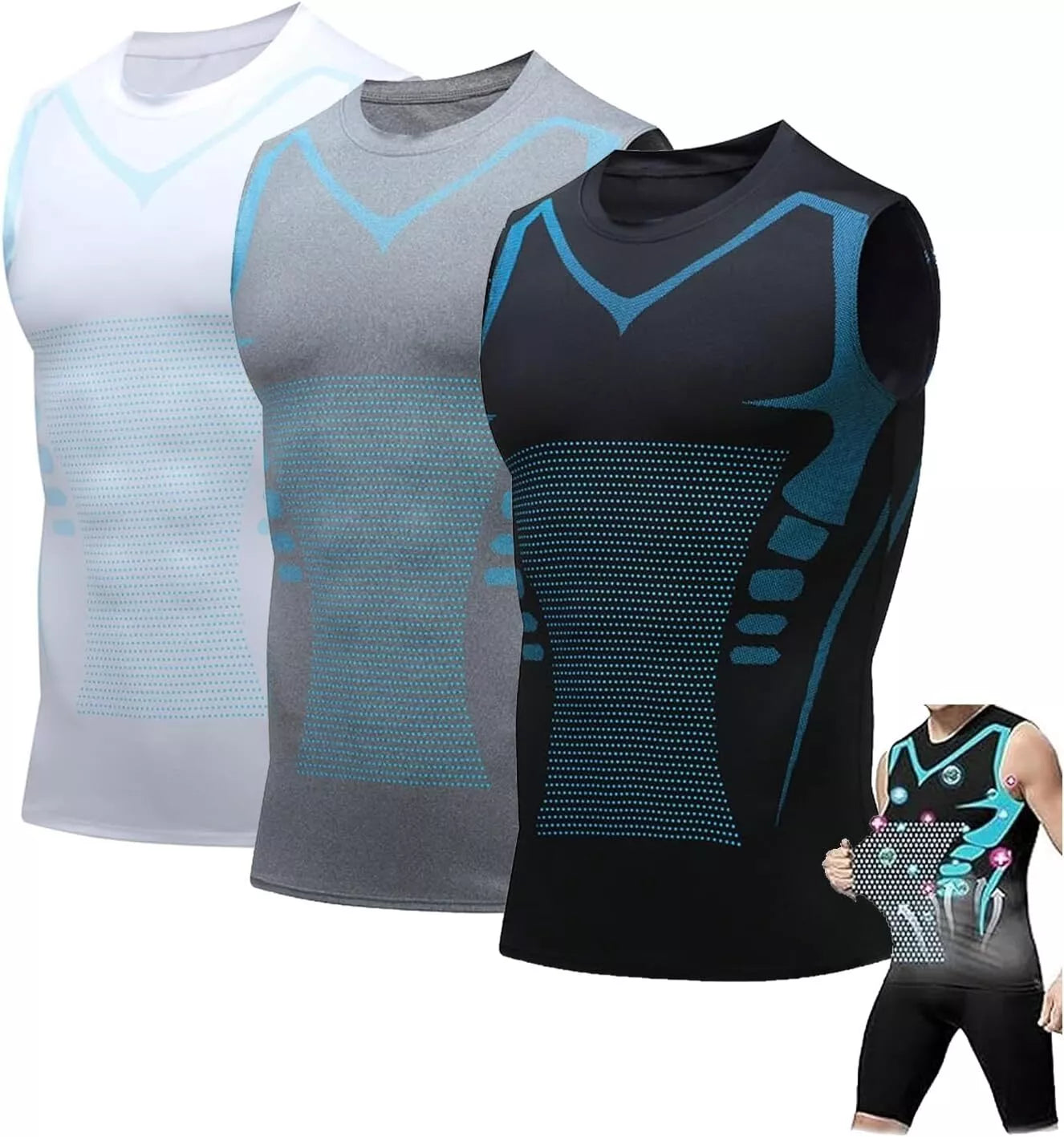 Shaping Sleeveless Shirt - Achieve Your Dream Physique 2