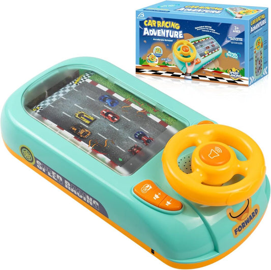 Musical Steering Wheel Toy - Exciting Driving Adventure for Kids 2