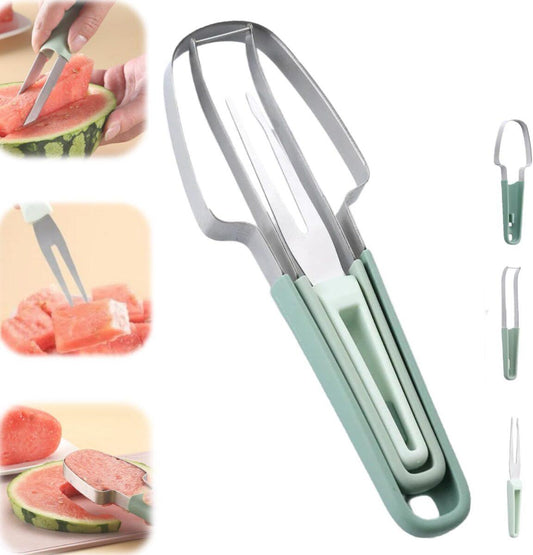 Watermelon Fork Slicer Cutter - Effortless Watermelon Slicing 2