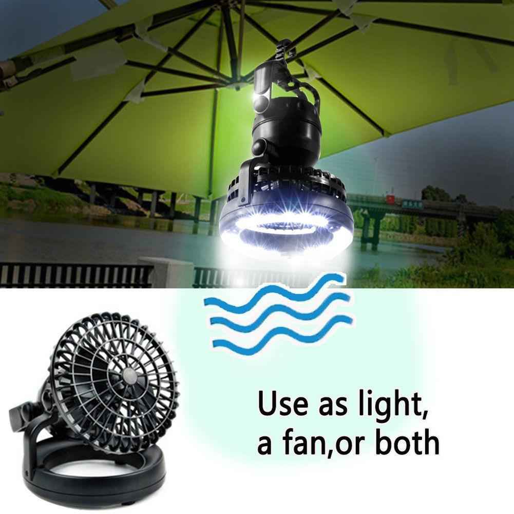 2 IN 1 Camping Lighten Fan - Brighten & Cool Your Adventures