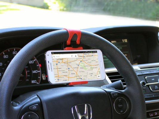 Steering Wheel Phone Holder - Hands-Free Access While Driving 2