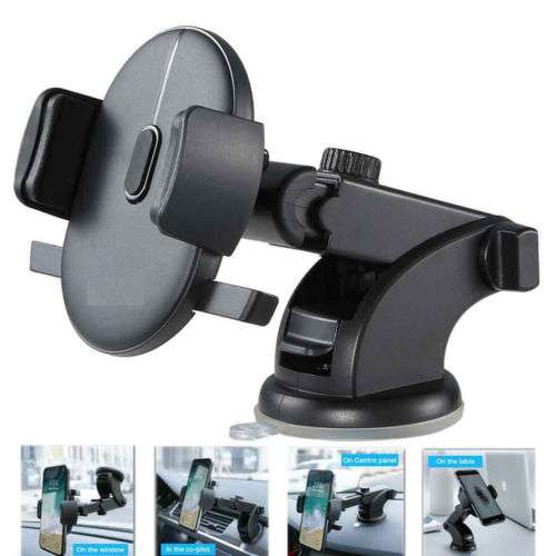 Automatic Locking Windshield Phone Holder 2