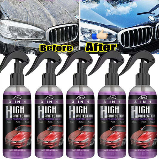 Car Ceramic Coating Spray - Achieve Showroom Shine in Minutes 2
