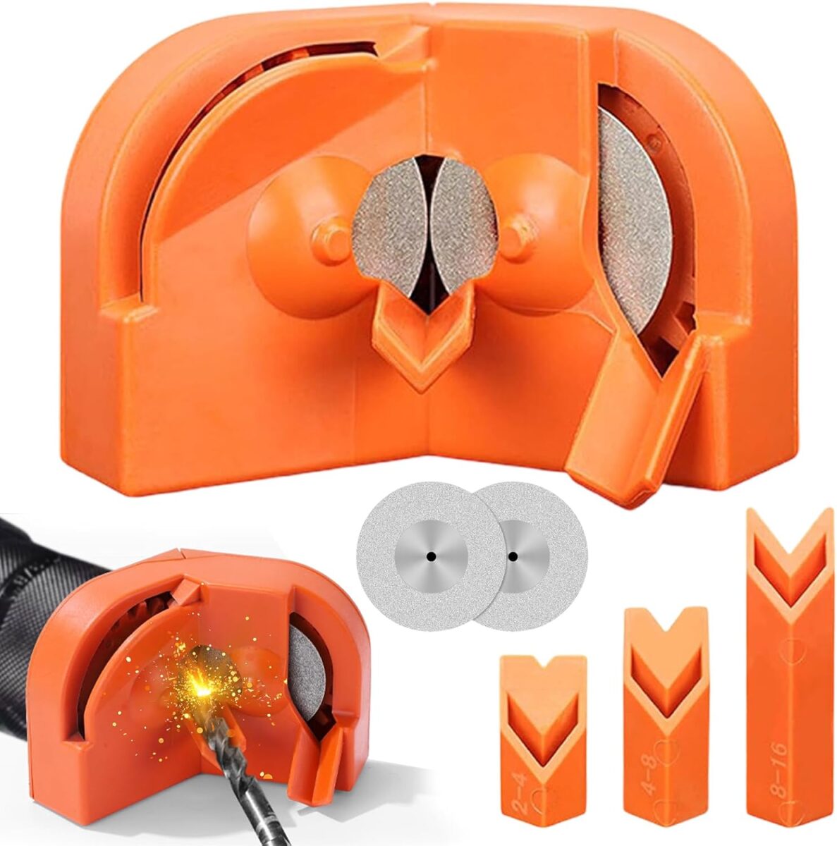 Drill Bit Sharpener - Effortlessly Revitalize Your Tools 2