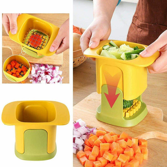 2-in-1 Vegetable Chopper Dicing & Slitting - Quick Meal Prep 2