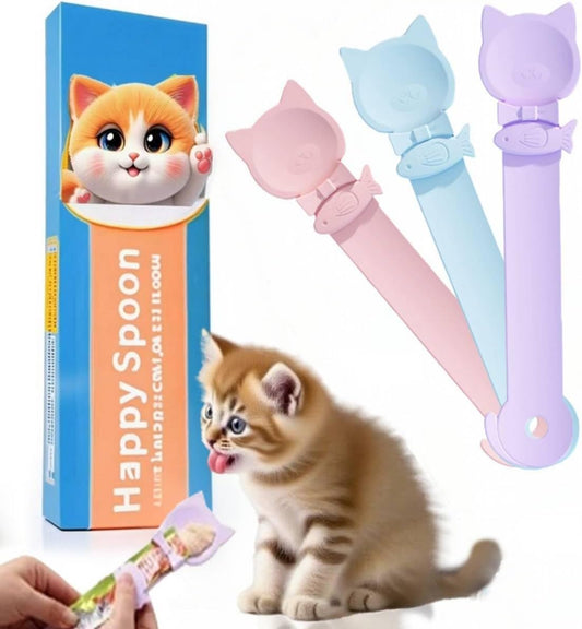 Cat Treat Spoon - Elevate Treat Time for Your Furry Friend 2