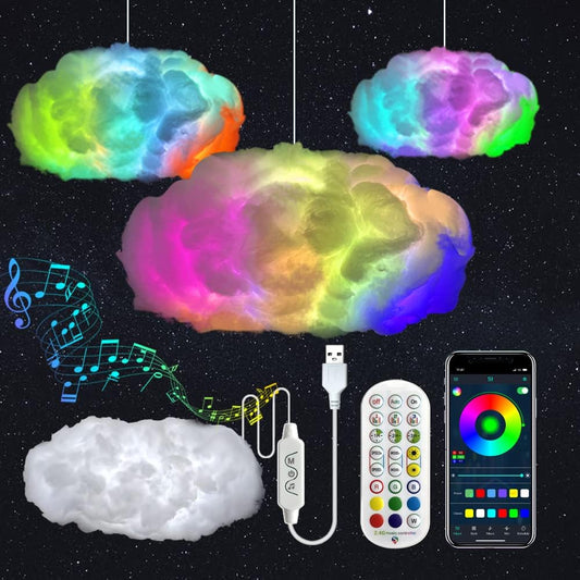 3D Big Cloud Lighting Light - Dreamy Atmosphere for Any Room 2