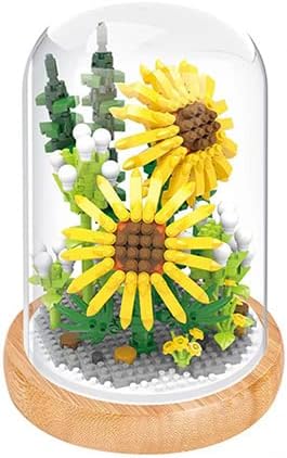 Sunflower Flower Bouquet Building Sets - Craft Beautiful Flowers 2
