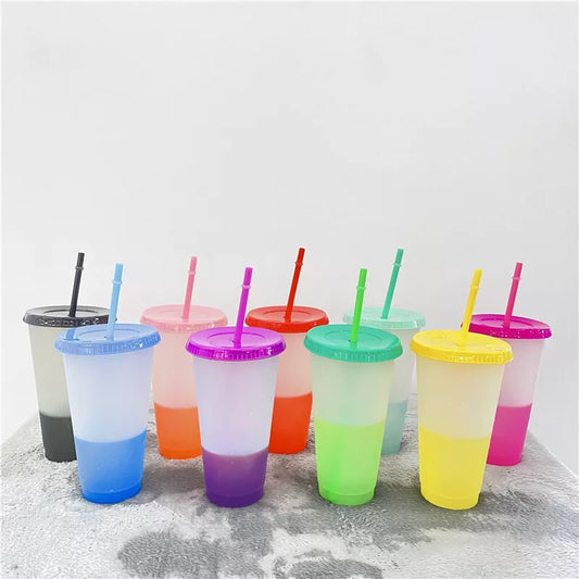 Color Changing Cups with Lids - Transform Your Drink Experience 2