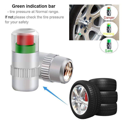 Tire Alert Pressure Cap - Real-Time Tire Pressure Monitoring 3