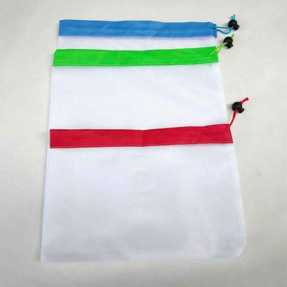 12pcs Reusable Produce Bags - Eco-Friendly Grocery Solution