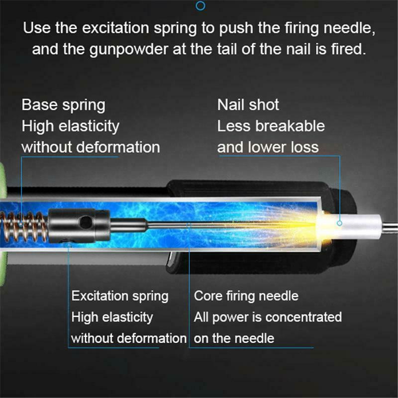 Silencer Shot Nail Grab - Quiet Nail Gun for DIY Projects 4
