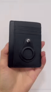 Airtag Wallet for Men Slim - RFID Blocking Security 1